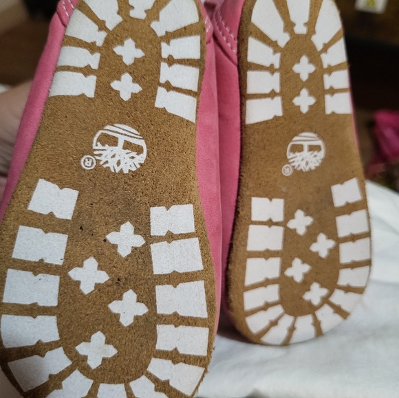 Pink Timberland Baby Boots - Picture 6 of 7